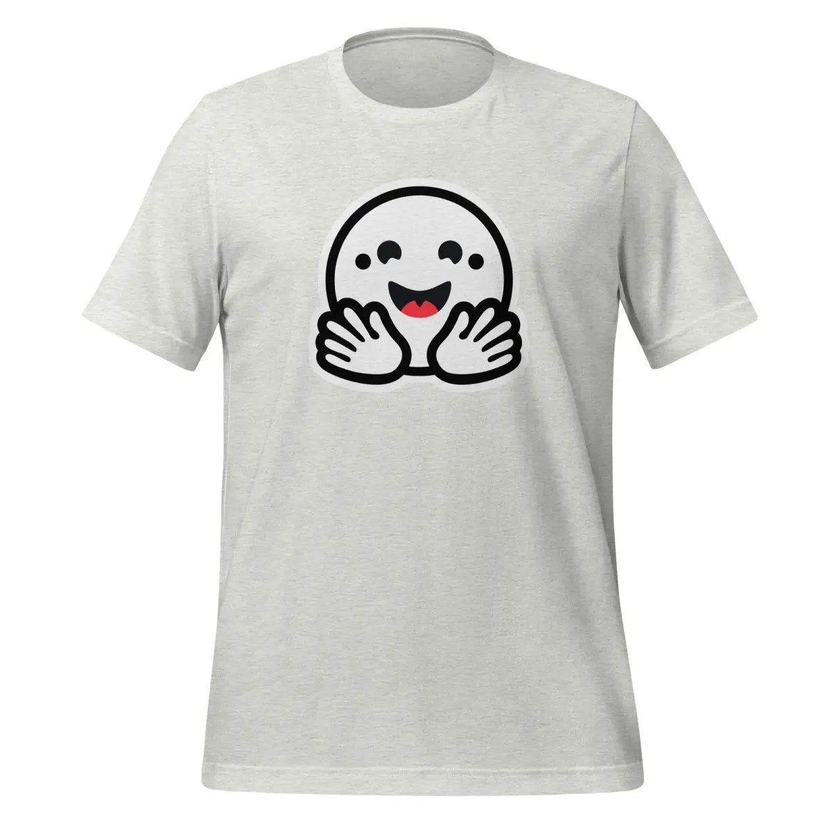 Hugging Face Pirate Icon T-Shirt (unisex) - Ash / M