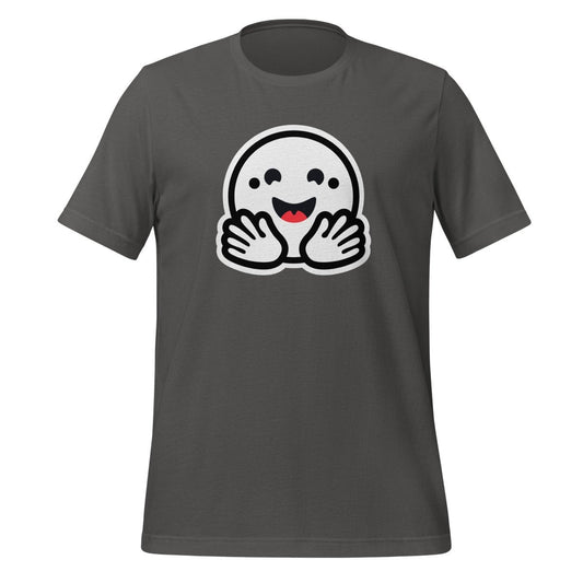 Hugging Face Pirate Icon T-Shirt (unisex) - Asphalt - AI Store