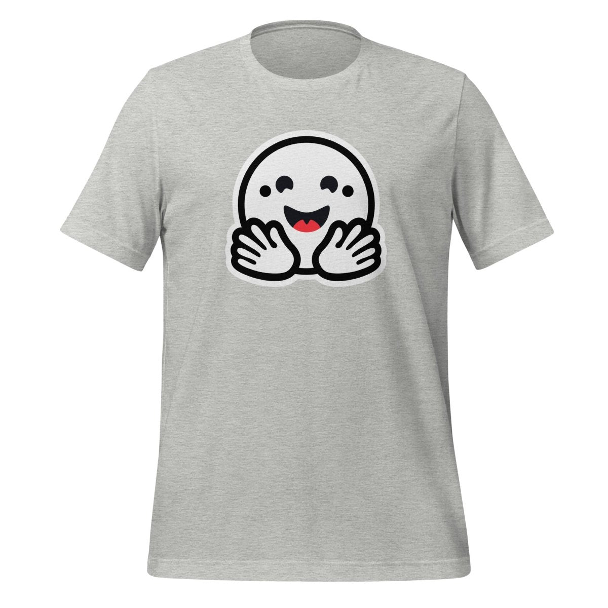 Hugging Face Pirate Icon T - Shirt (unisex) - Athletic Heather - AI Store