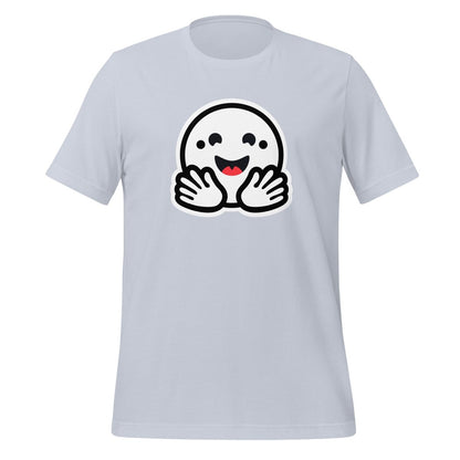 Hugging Face Pirate Icon T - Shirt (unisex) - Light Blue - AI Store