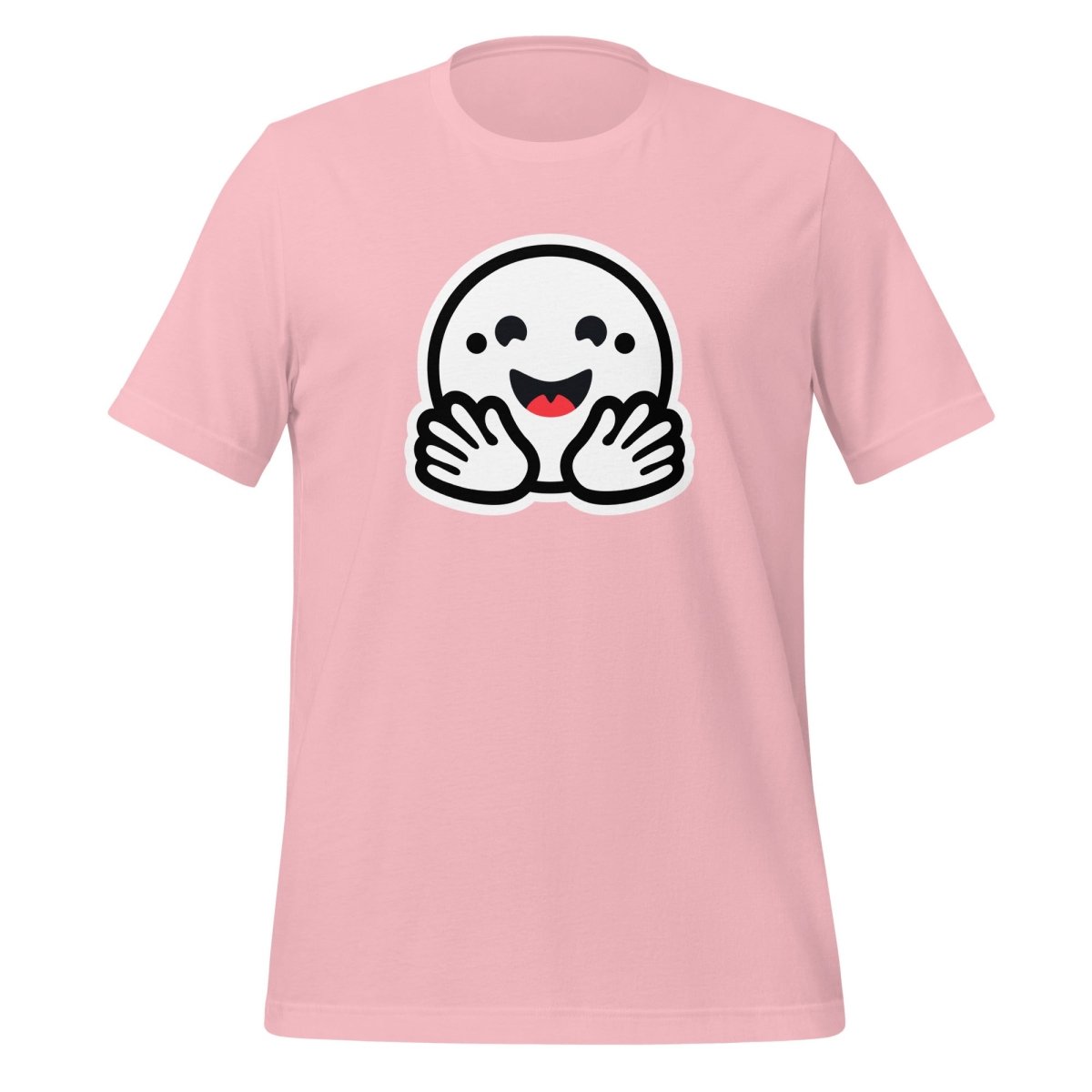 Hugging Face Pirate Icon T - Shirt (unisex) - Pink - AI Store
