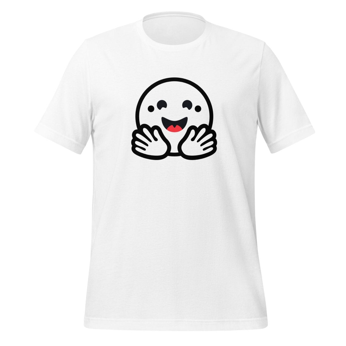 Hugging Face Pirate Icon T - Shirt (unisex) - White - AI Store