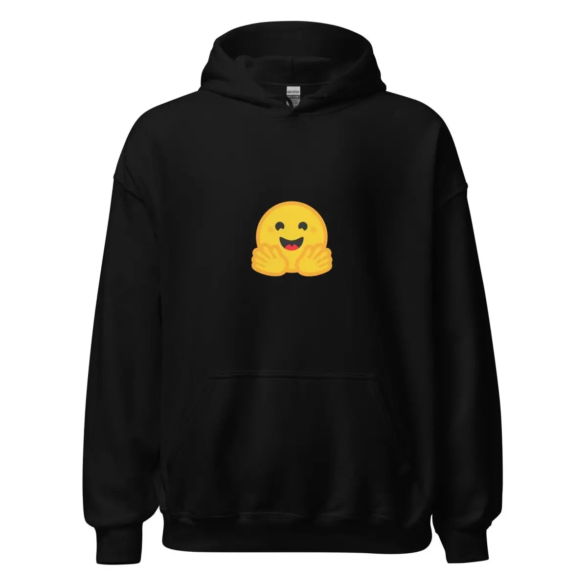 Hugging Face Small Icon Hoodie (unisex) - Black / M