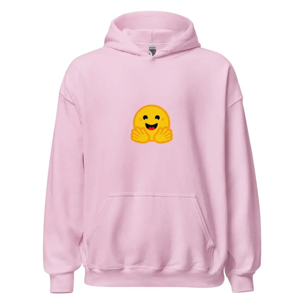 Hugging Face Small Icon Hoodie (unisex) - Light Pink / M