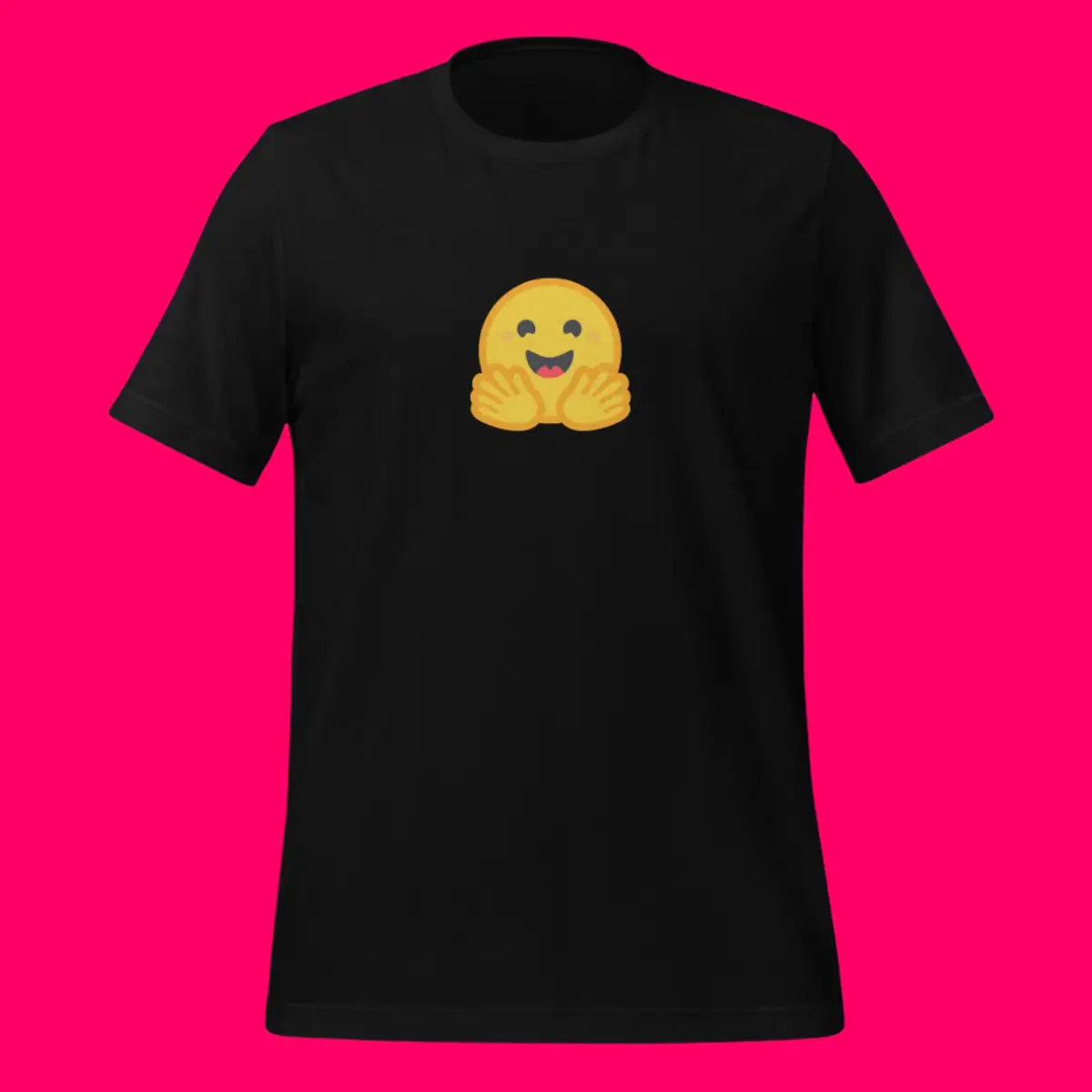 Hugging Face Small Icon T-Shirt (unisex)