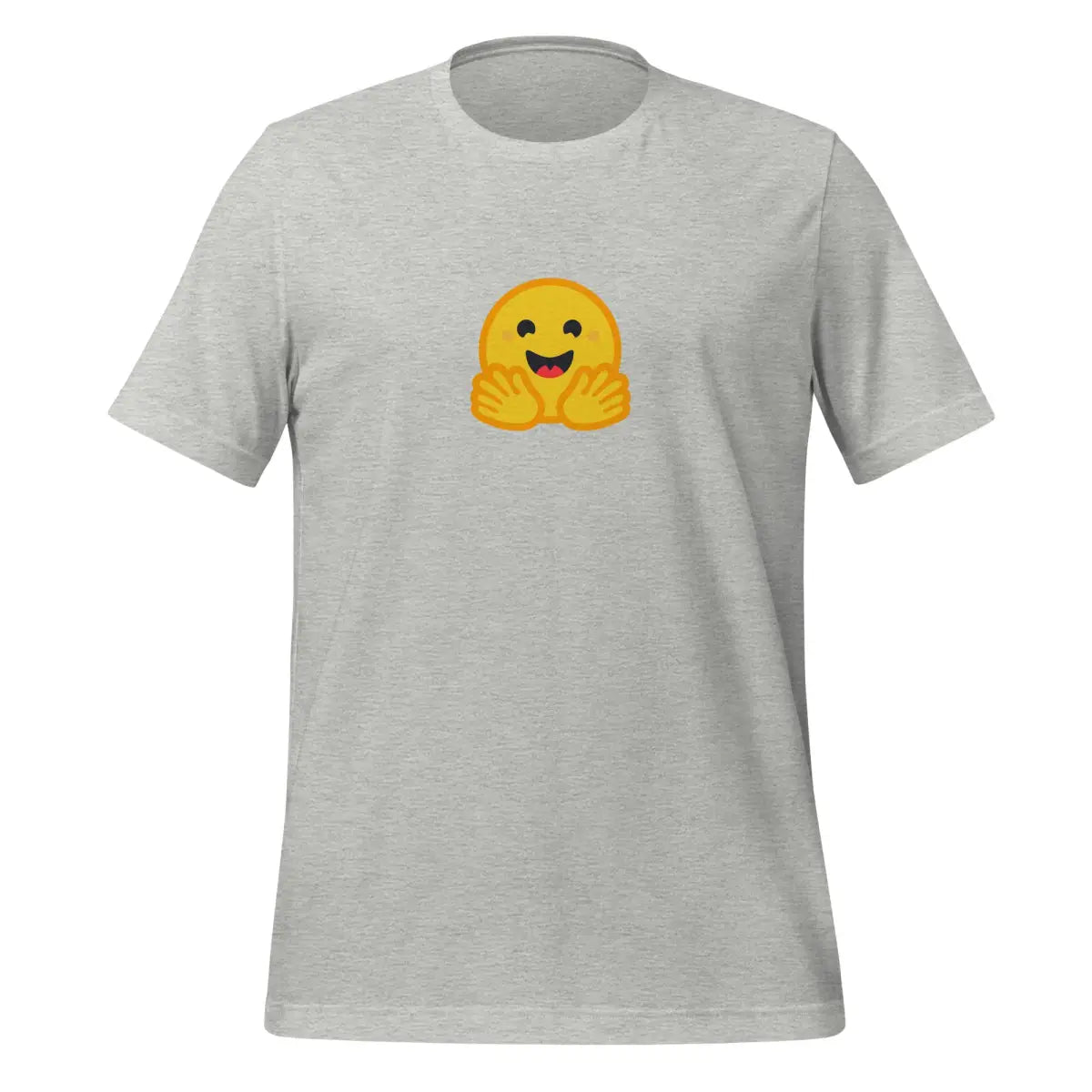 Hugging Face Small Icon T-Shirt (unisex) - Athletic Heather / M