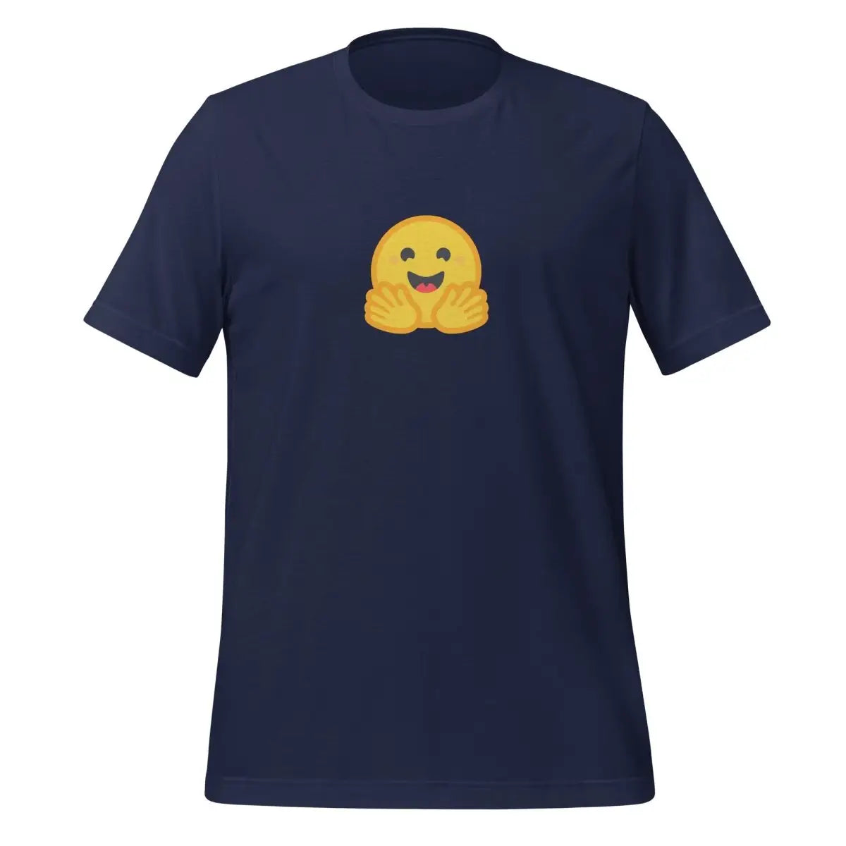 Hugging Face Small Icon T-Shirt (unisex) - Navy / M