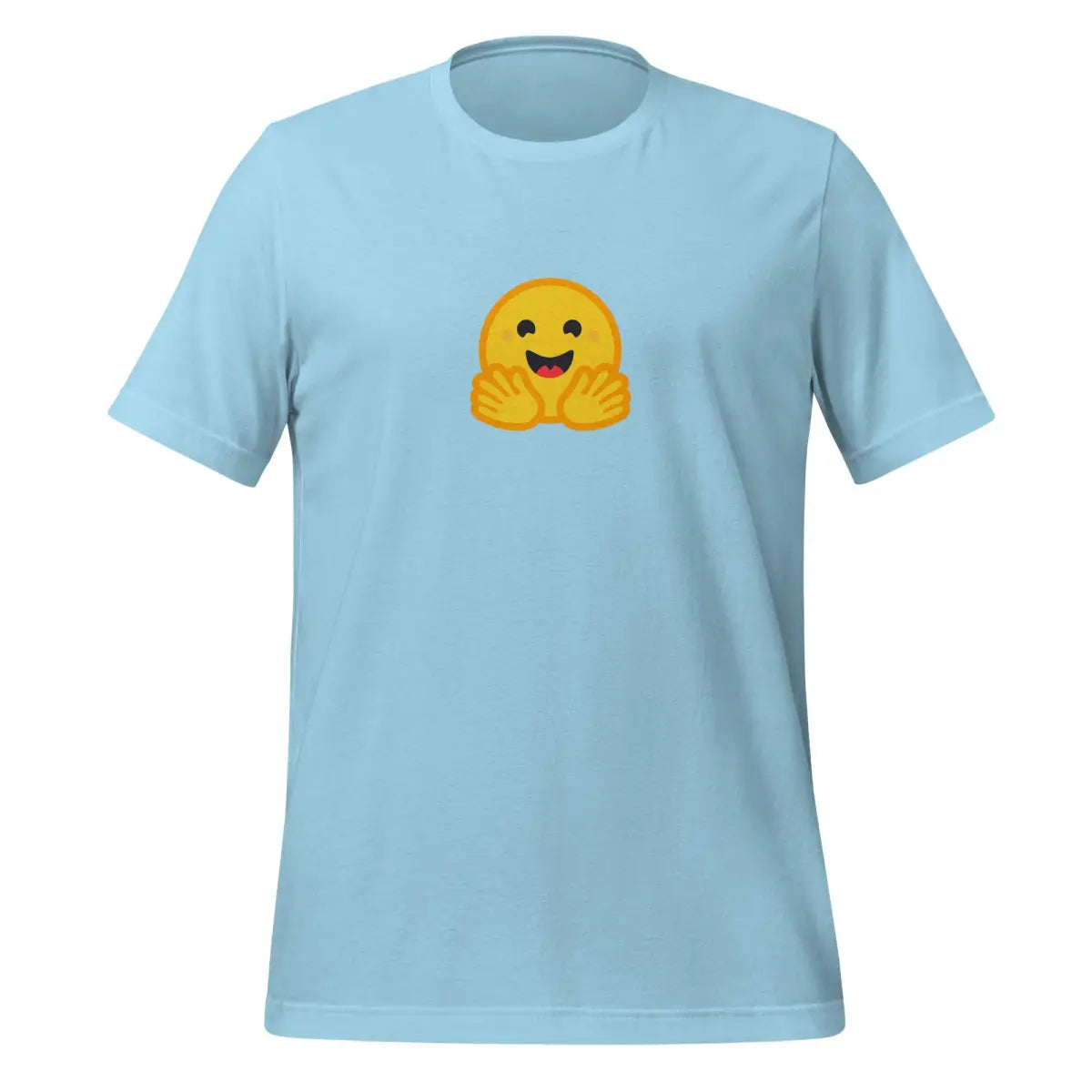 Hugging Face Small Icon T-Shirt (unisex) - Ocean Blue / M