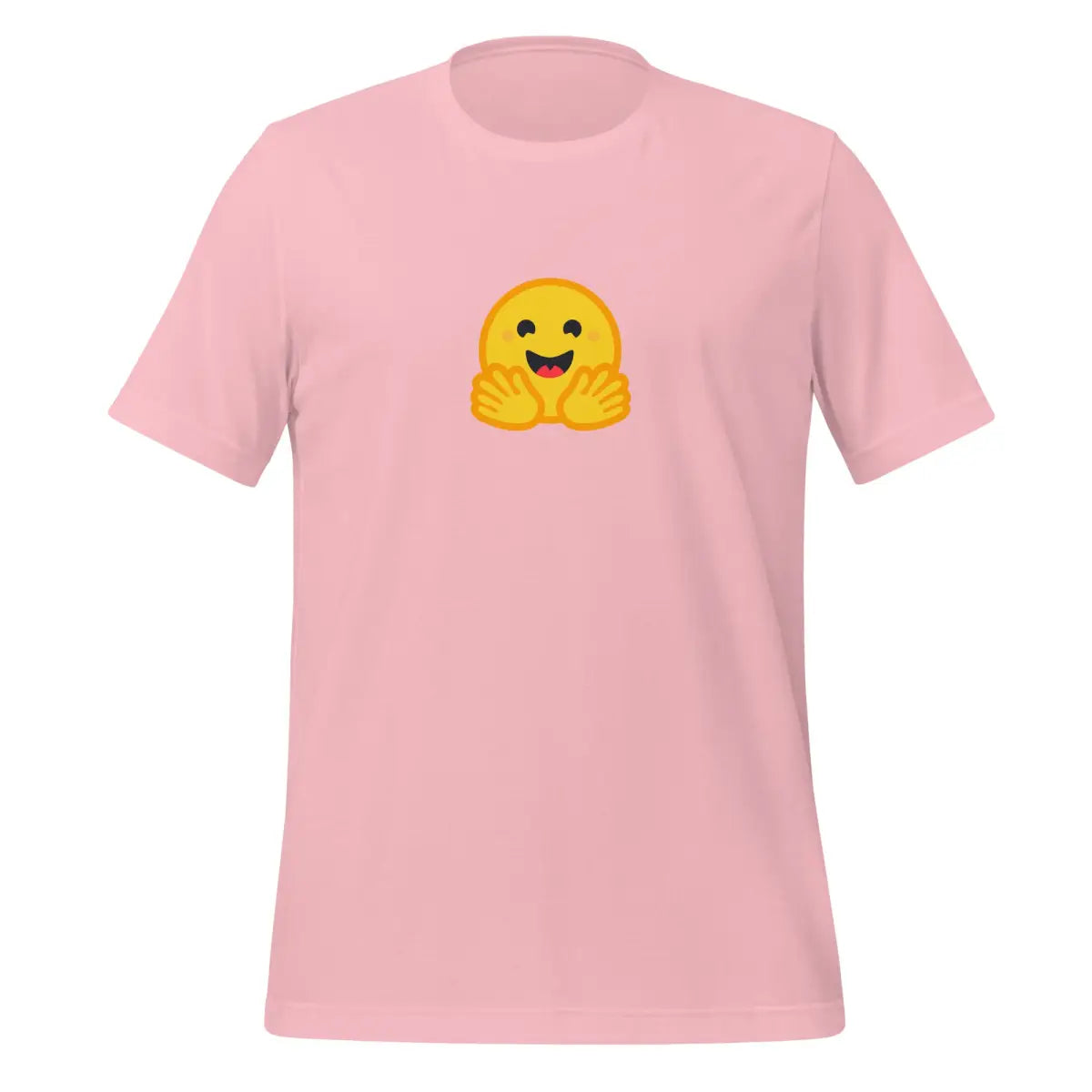 Hugging Face Small Icon T-Shirt (unisex) - Pink / M