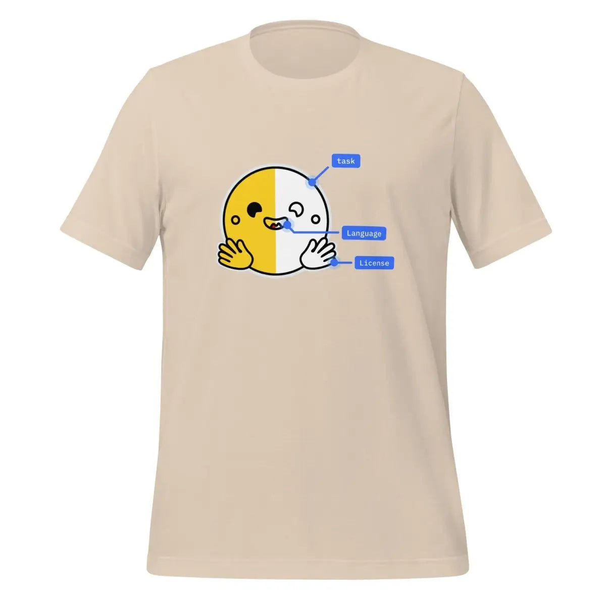 Hugging Face X-ray Huggy T-Shirt (unisex) - Soft Cream / M