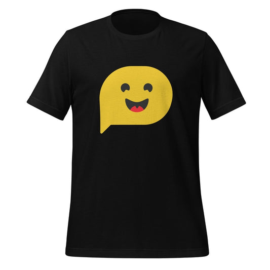 HuggingChat Icon T-Shirt (unisex) - Black - AI Store