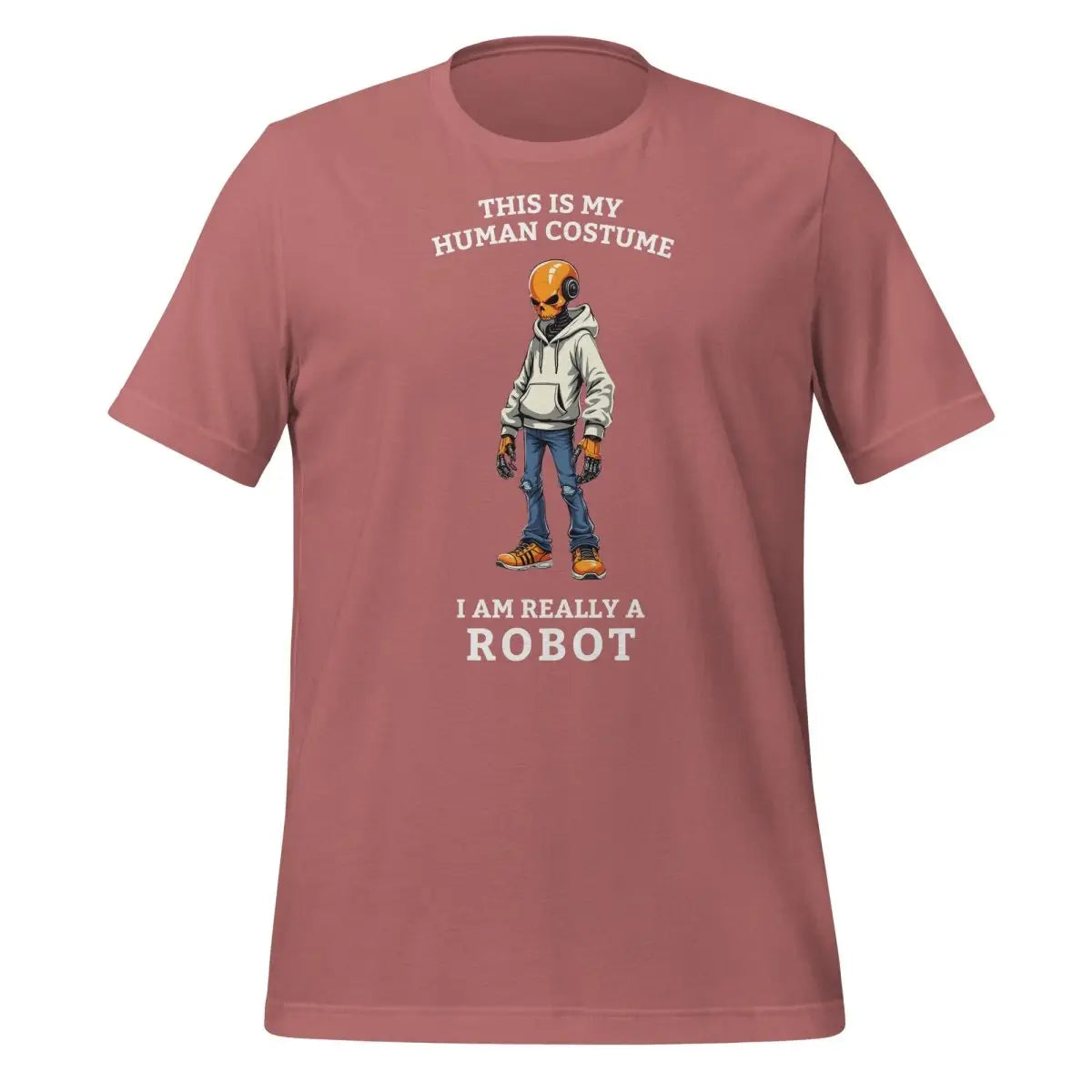 Human Costume Robot T-Shirt 2 (unisex) - Mauve / M