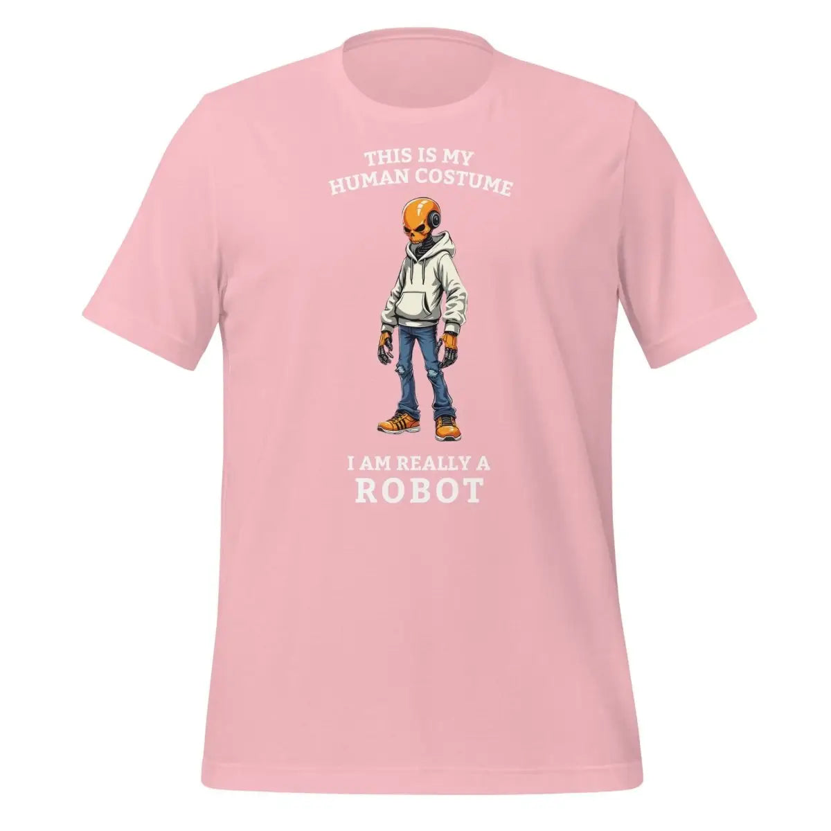 Human Costume Robot T-Shirt 2 (unisex) - Pink / M