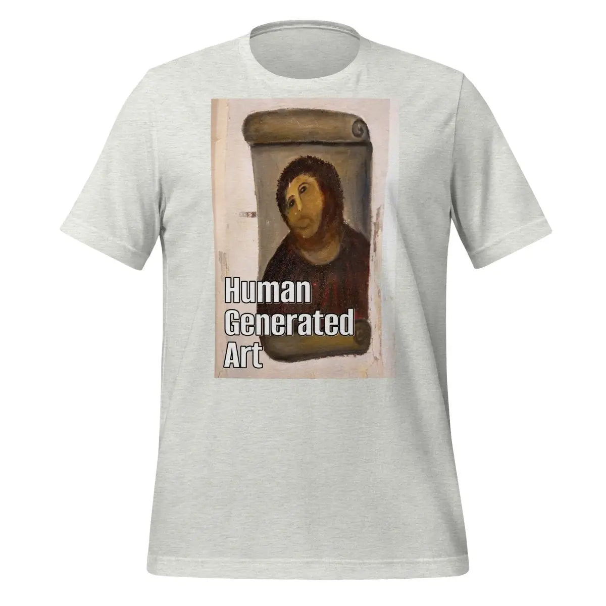 Human Generated Art T-Shirt (unisex) - Ash / M