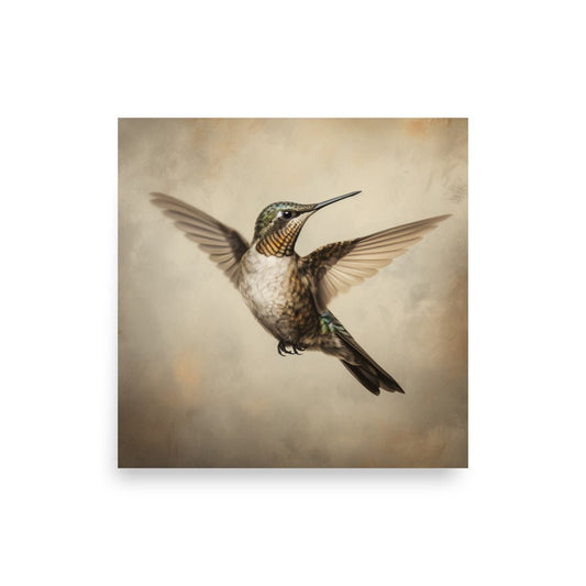 Hummingbird (poster) - AI Store