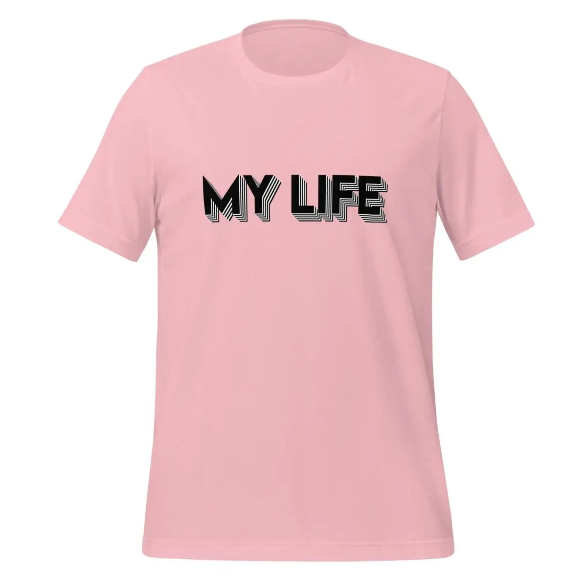 The i 3d Printed my Life T-shirt (unisex) Pink / m.