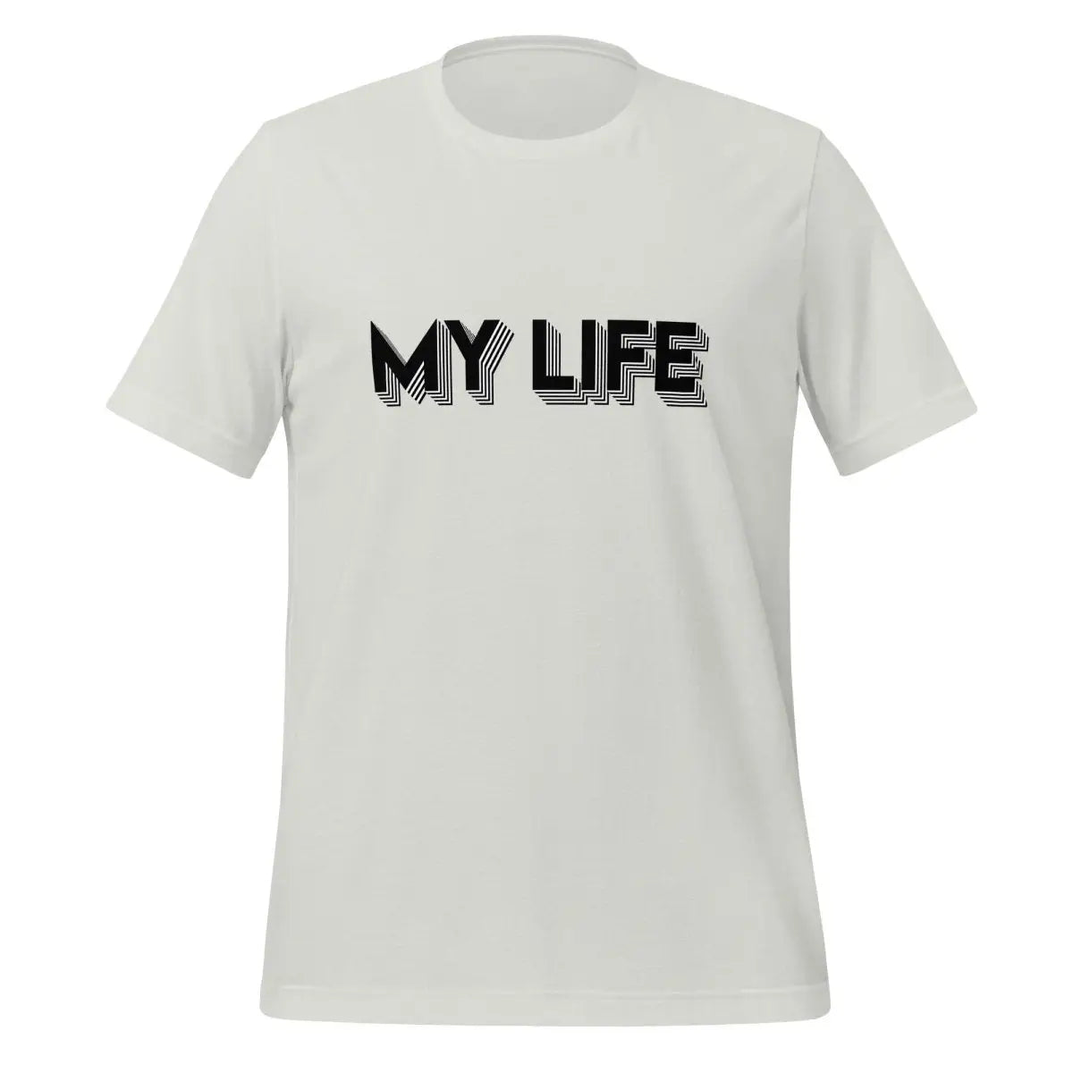 The i 3d Printed my Life T-shirt (unisex) Silver / m.