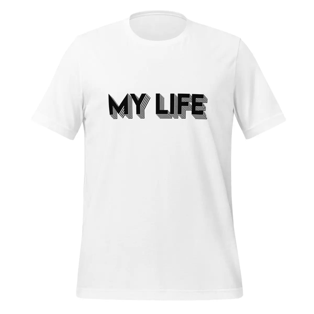 The i 3d Printed my Life T-shirt (unisex) White / m.