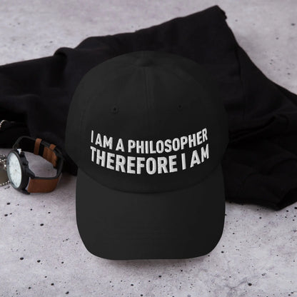 I Am a Philosopher Therefore I Am Cap