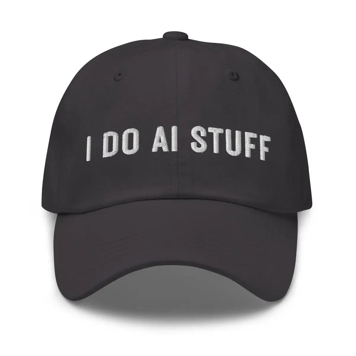 The i do Ai Stuff Cap 2 Dark Grey.