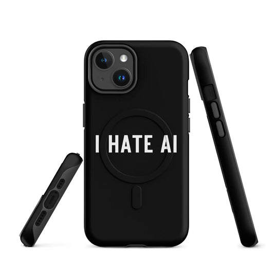 I HATE AI MagSafe® Tough Case for iPhone® 2 - iPhone 14