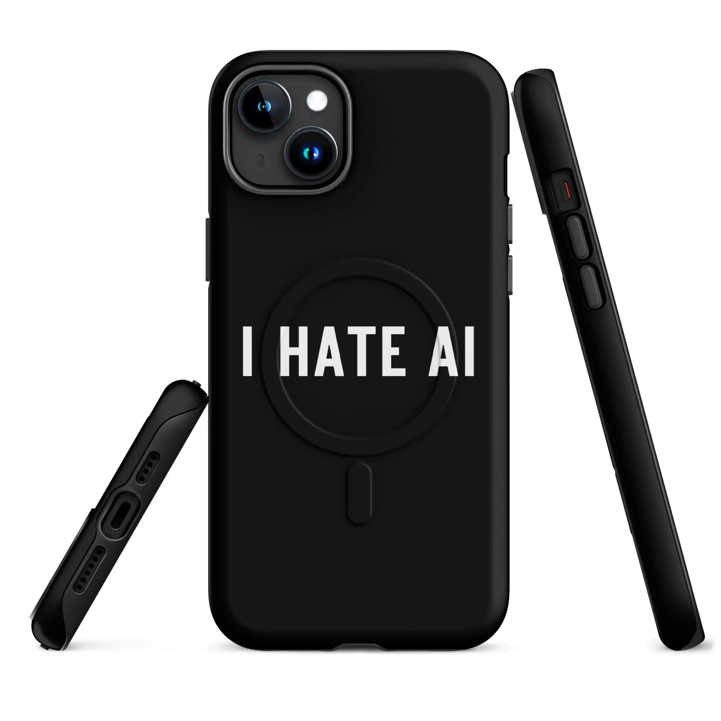 I HATE AI MagSafe® Tough Case for iPhone® 2 - iPhone 15 Plus