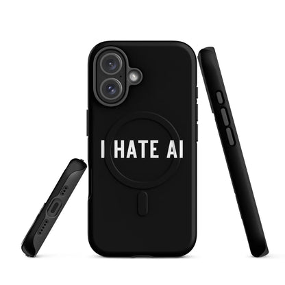 I HATE AI MagSafe® Tough Case for iPhone® 2 - iPhone 16