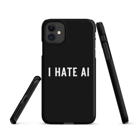 The i Hate Ai Snap Case for Iphone® 2 Iphone 11.