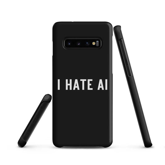 The i Hate Ai Snap Case for Samsung® 2 Samsung Galaxy S10.