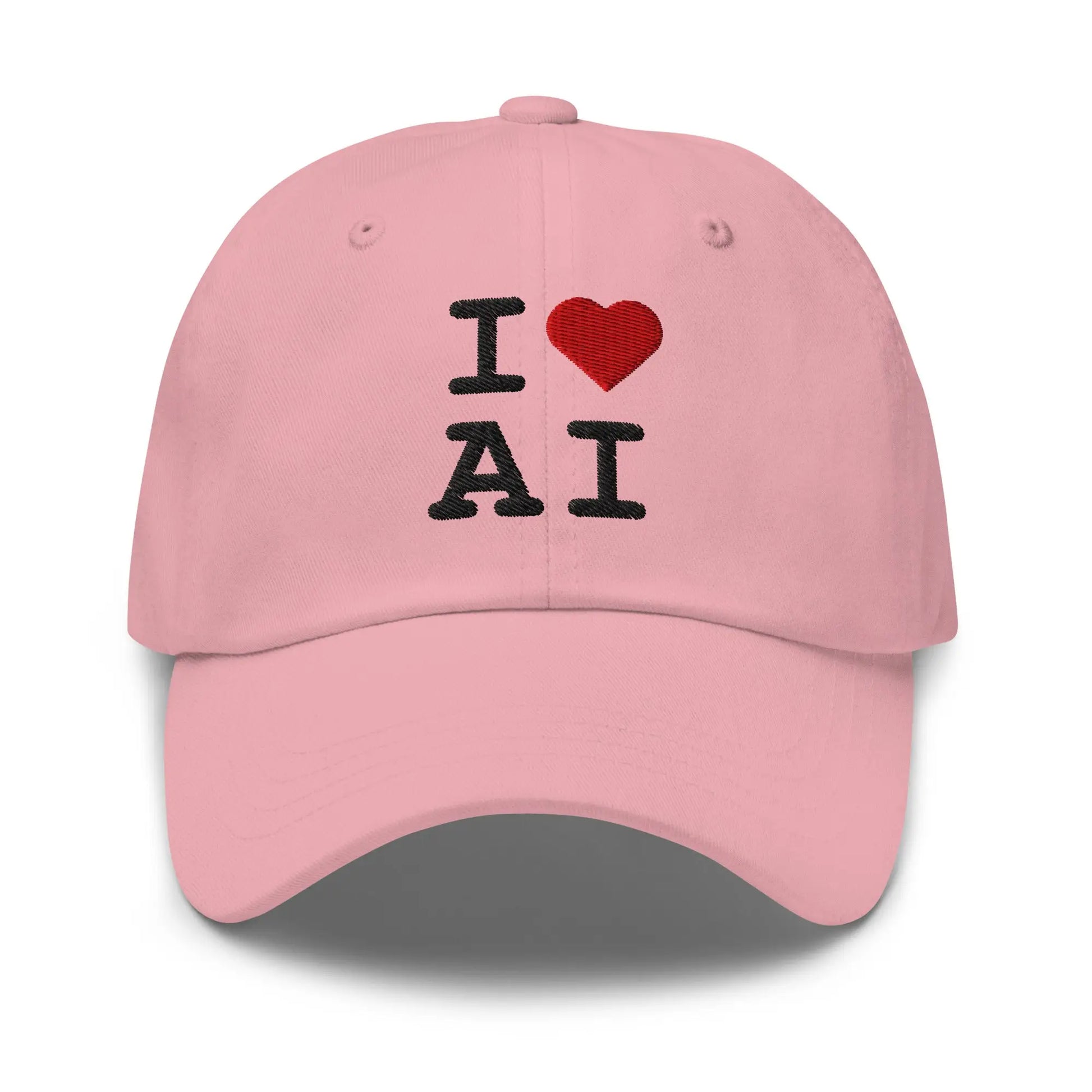 I Heart AI Cap 2 - Pink