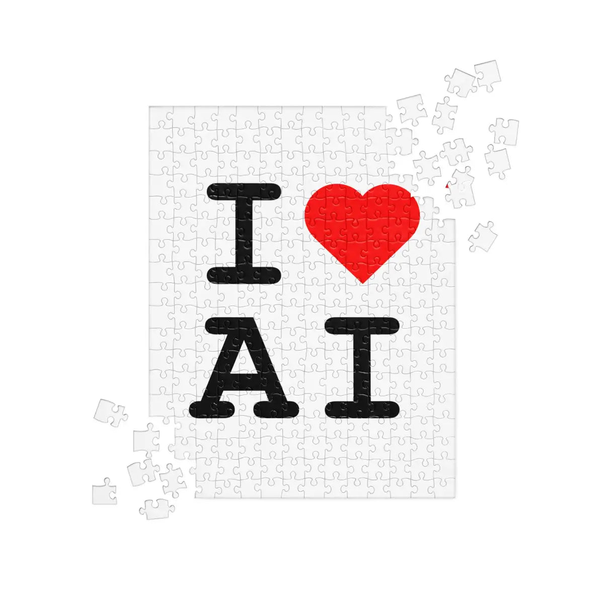 I Heart AI Puzzle 2 - 252 pieces