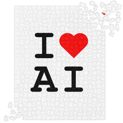 I Heart AI Puzzle 2 - 520 pieces