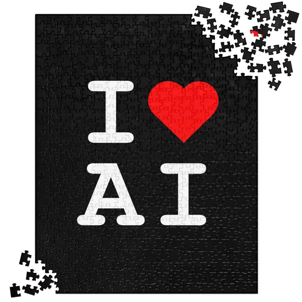 I Heart AI Puzzle 1 - 520 pieces