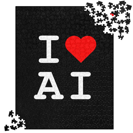 I Heart AI Puzzle 1 - 520 pieces