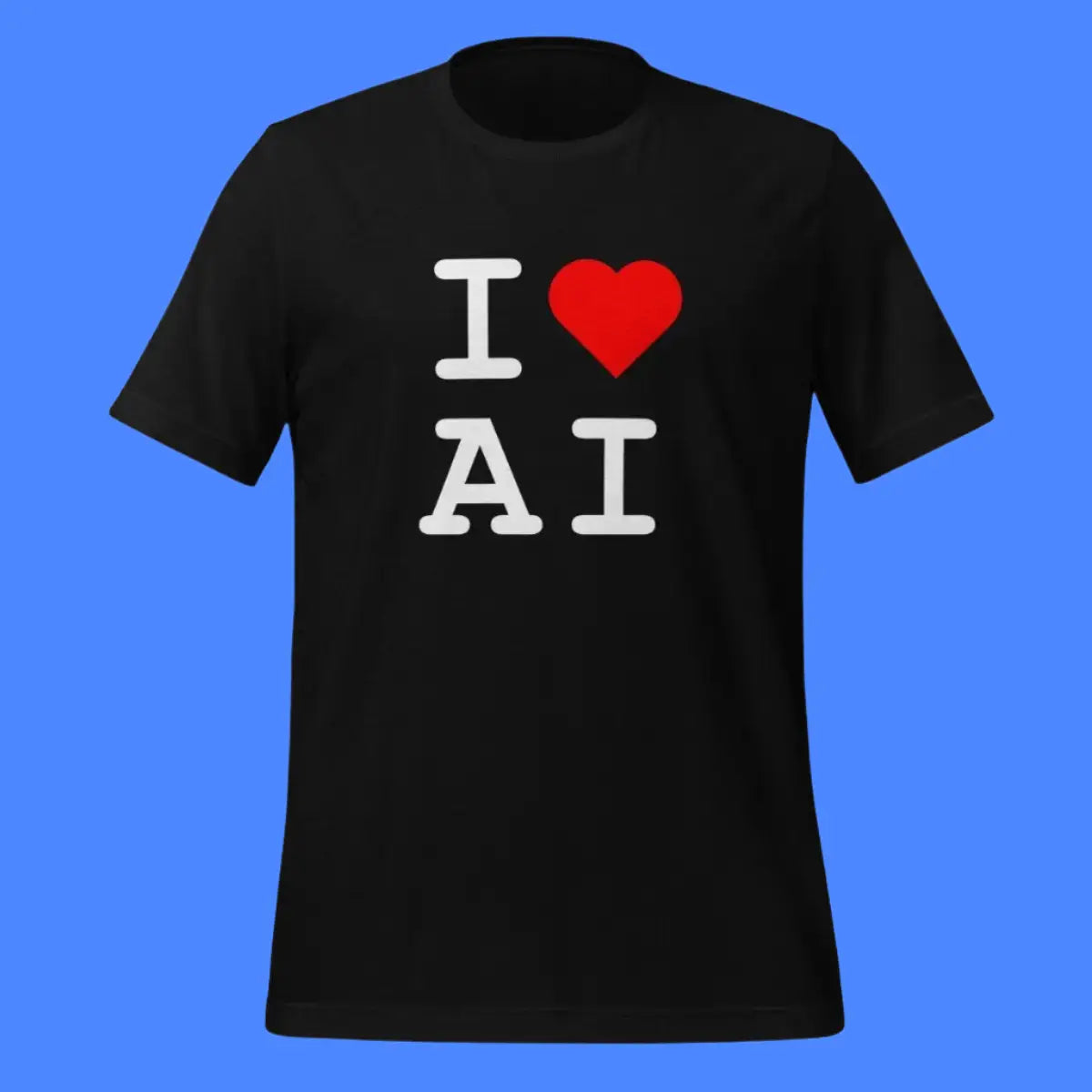 I Heart AI T-Shirt 1 (unisex)