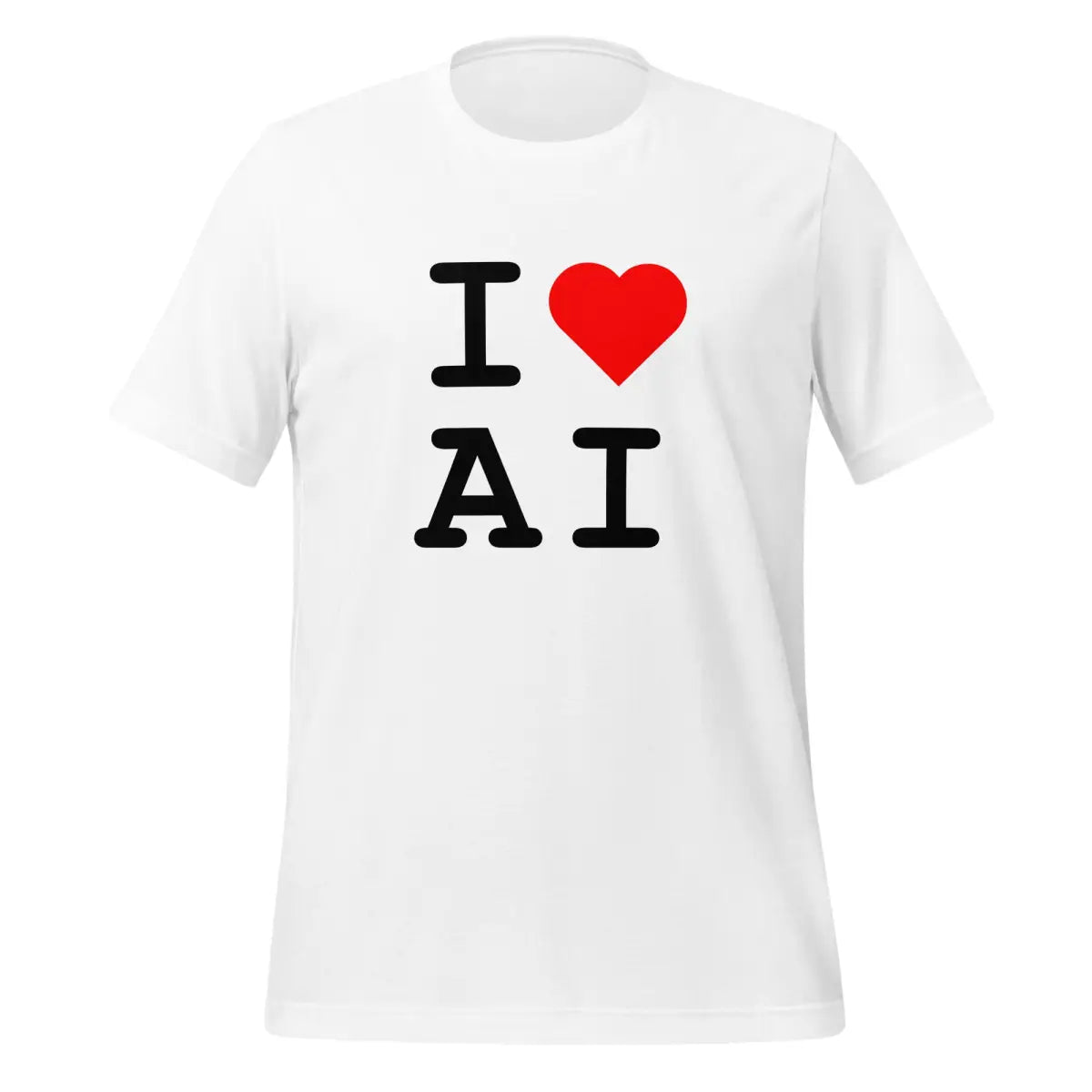 I Heart AI T-Shirt 2 (unisex) - White / M