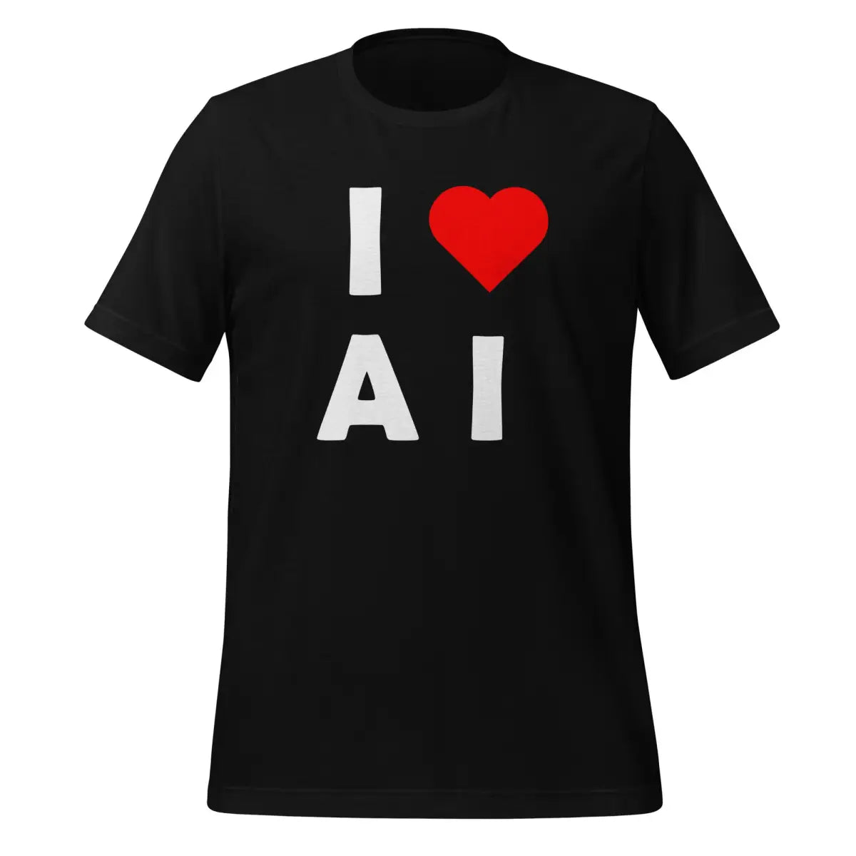 I Heart AI T-Shirt 3 (unisex) - Black / M