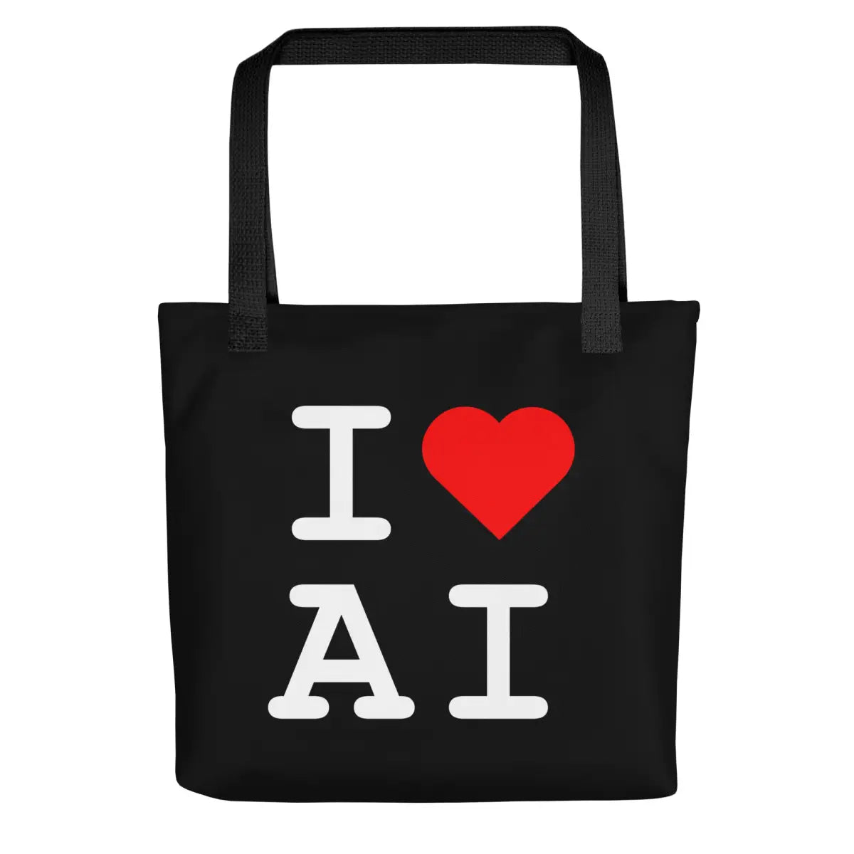 I Heart AI Tote Bag 1