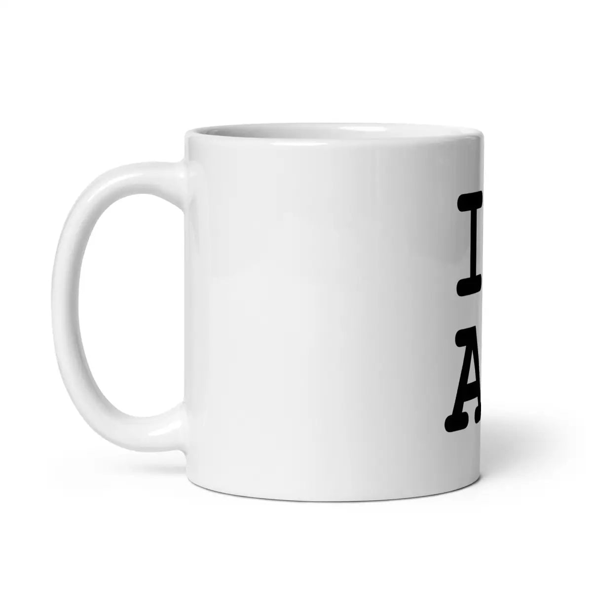 I Heart AI White Glossy Mug