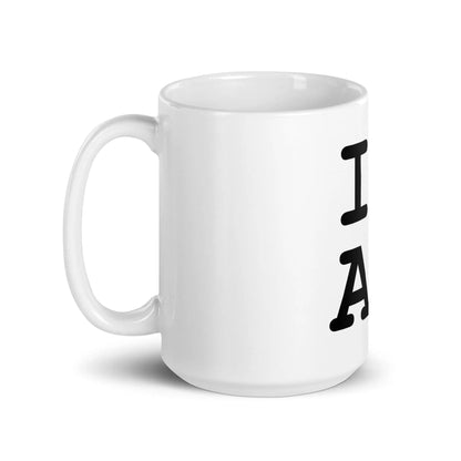 I Heart AI White Glossy Mug