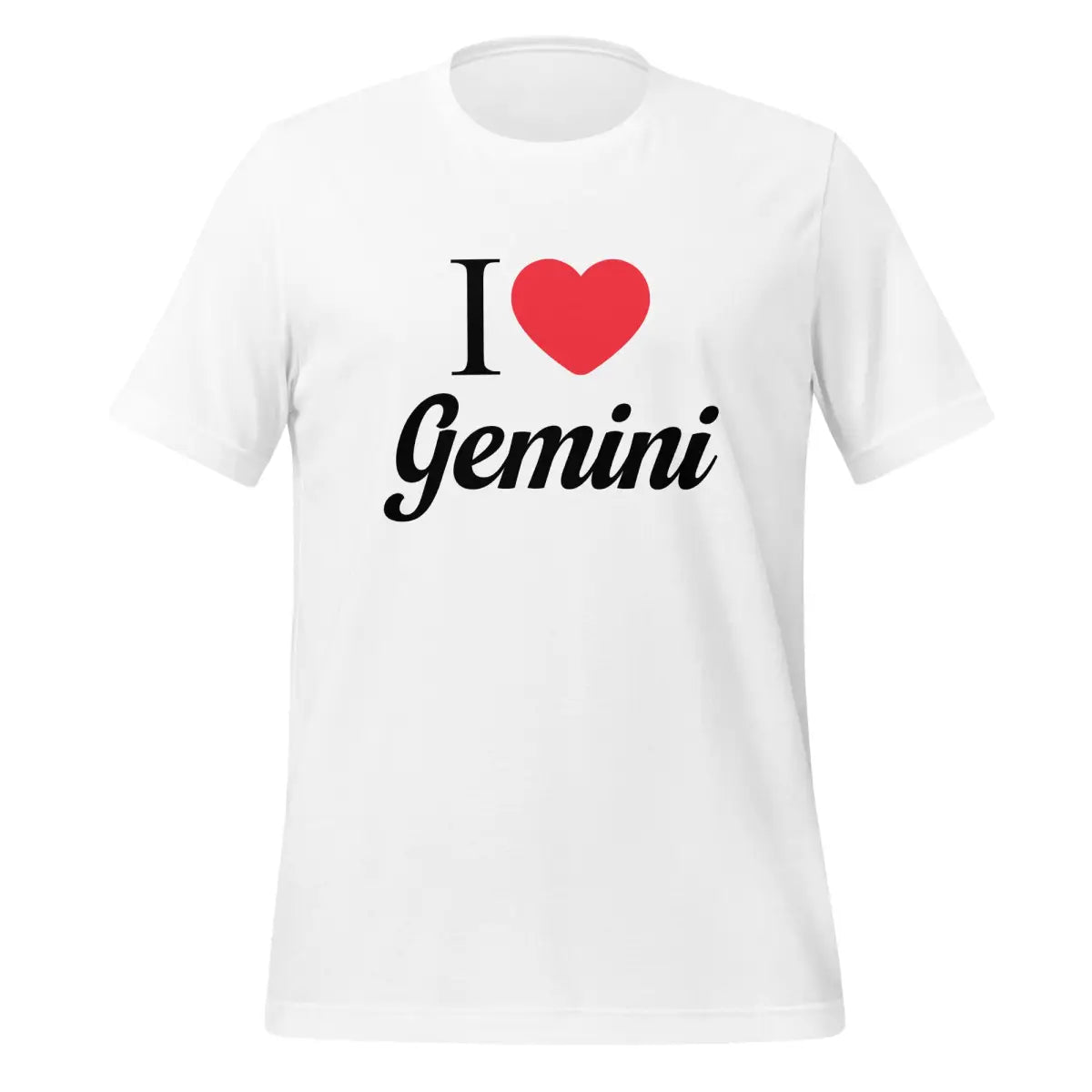 I Heart Gemini T-Shirt (unisex) - White / M