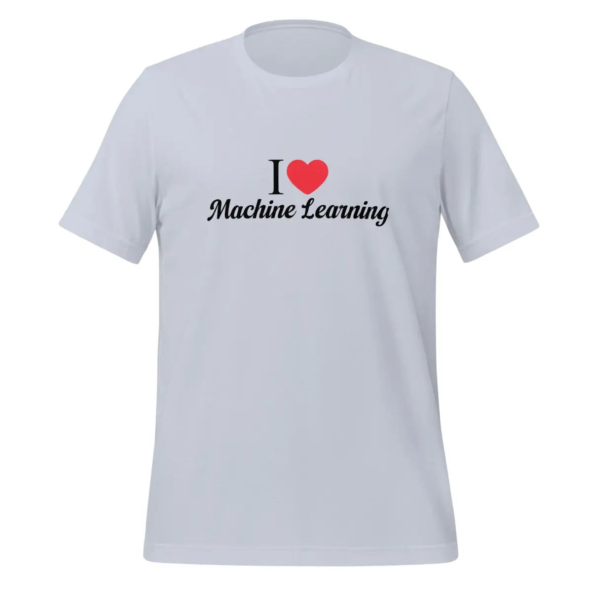 I Heart Machine Learning T-Shirt 3 (unisex) - Light Blue / M