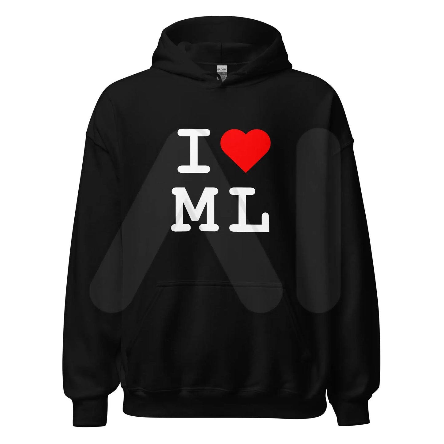 I Heart ML Hoodie (unisex) - Black / M