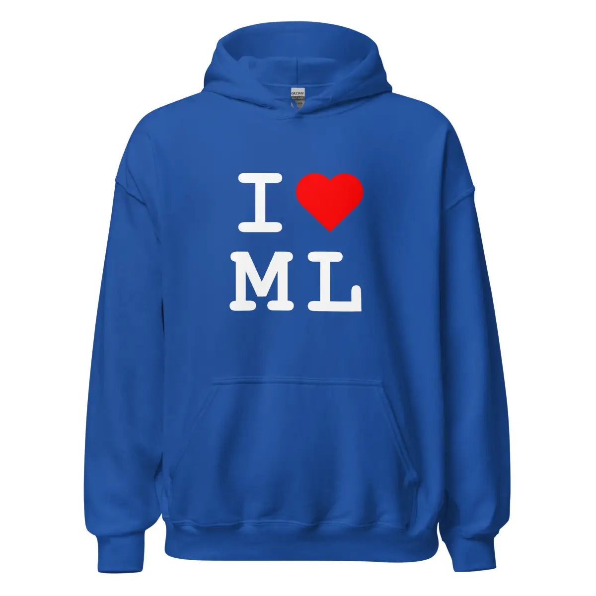 I Heart ML Hoodie (unisex) - Royal / M