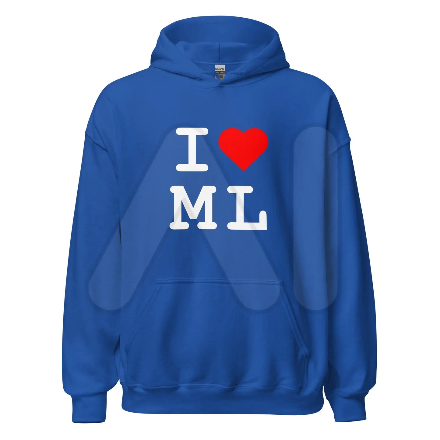 I Heart ML Hoodie (unisex) - Royal / M