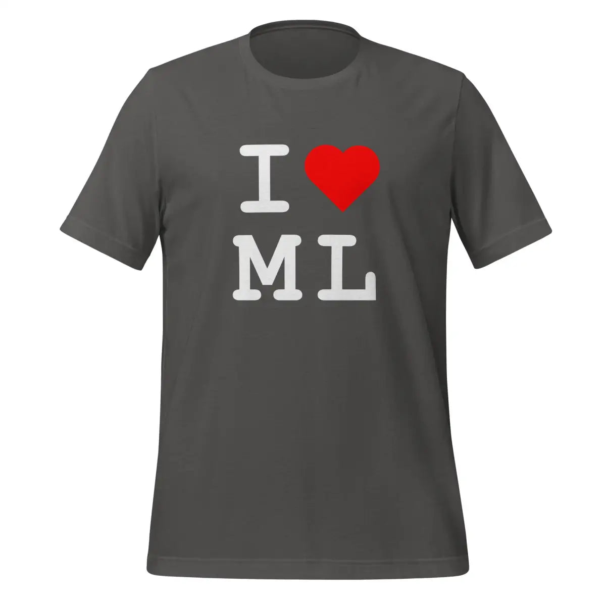 I Heart ML T-Shirt (unisex) - Asphalt / M