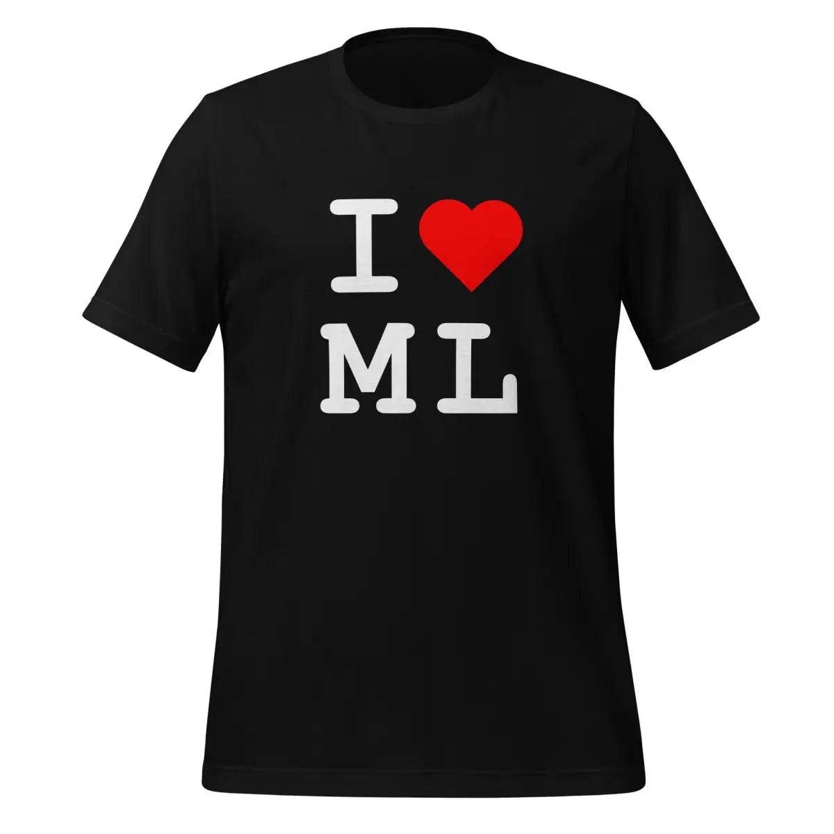 I Heart ML T-Shirt (unisex) - Black / M