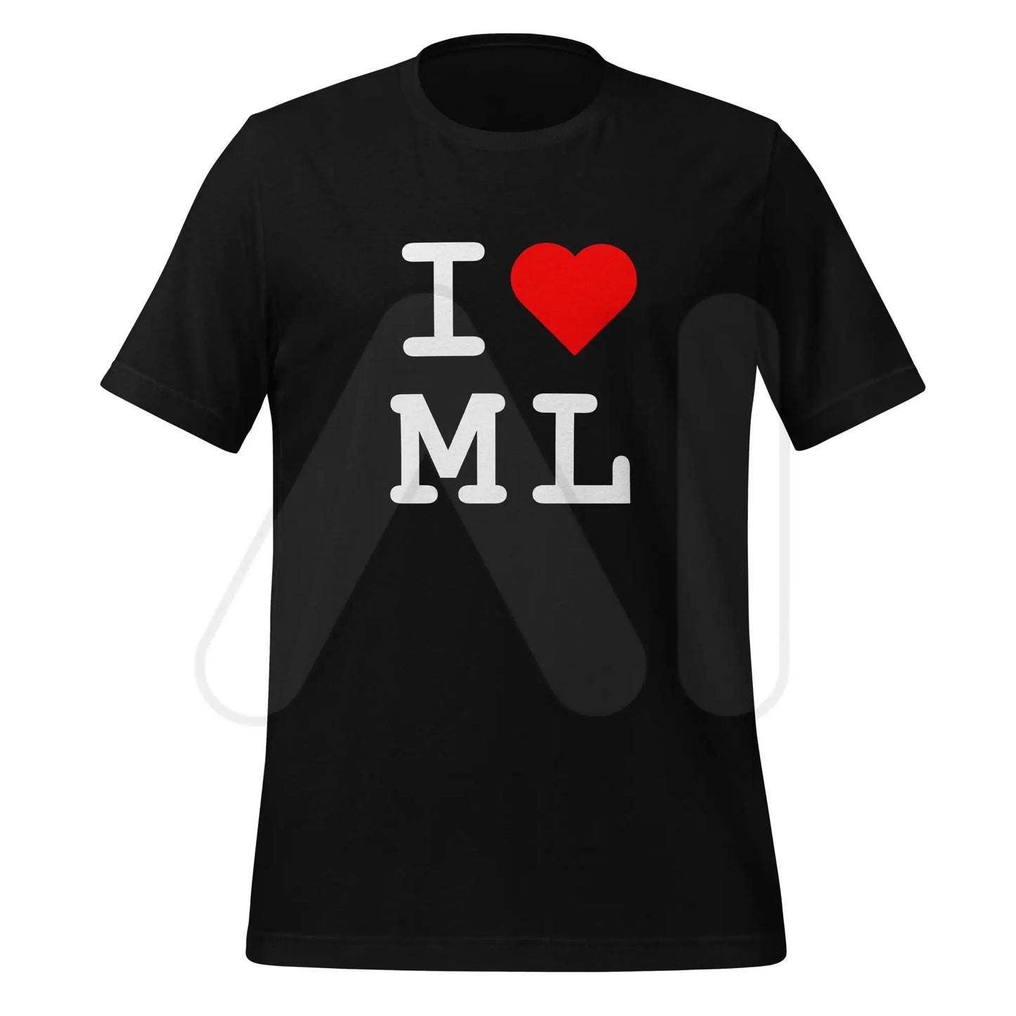 I Heart ML T-Shirt (unisex) - Black / M