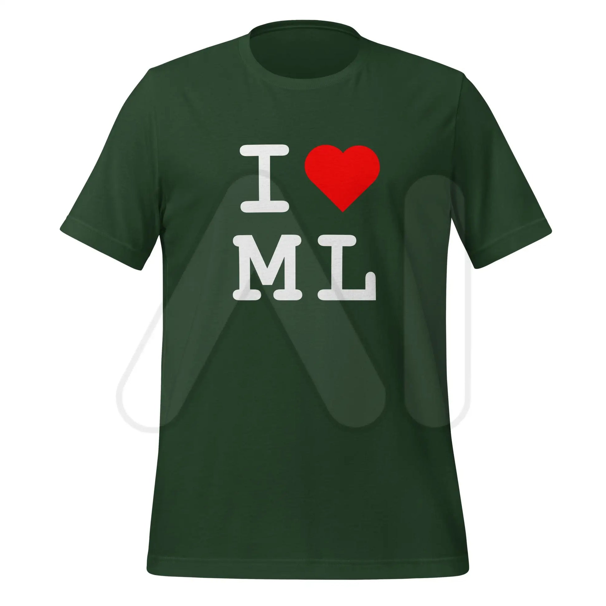 I Heart ML T-Shirt (unisex) - Forest / M