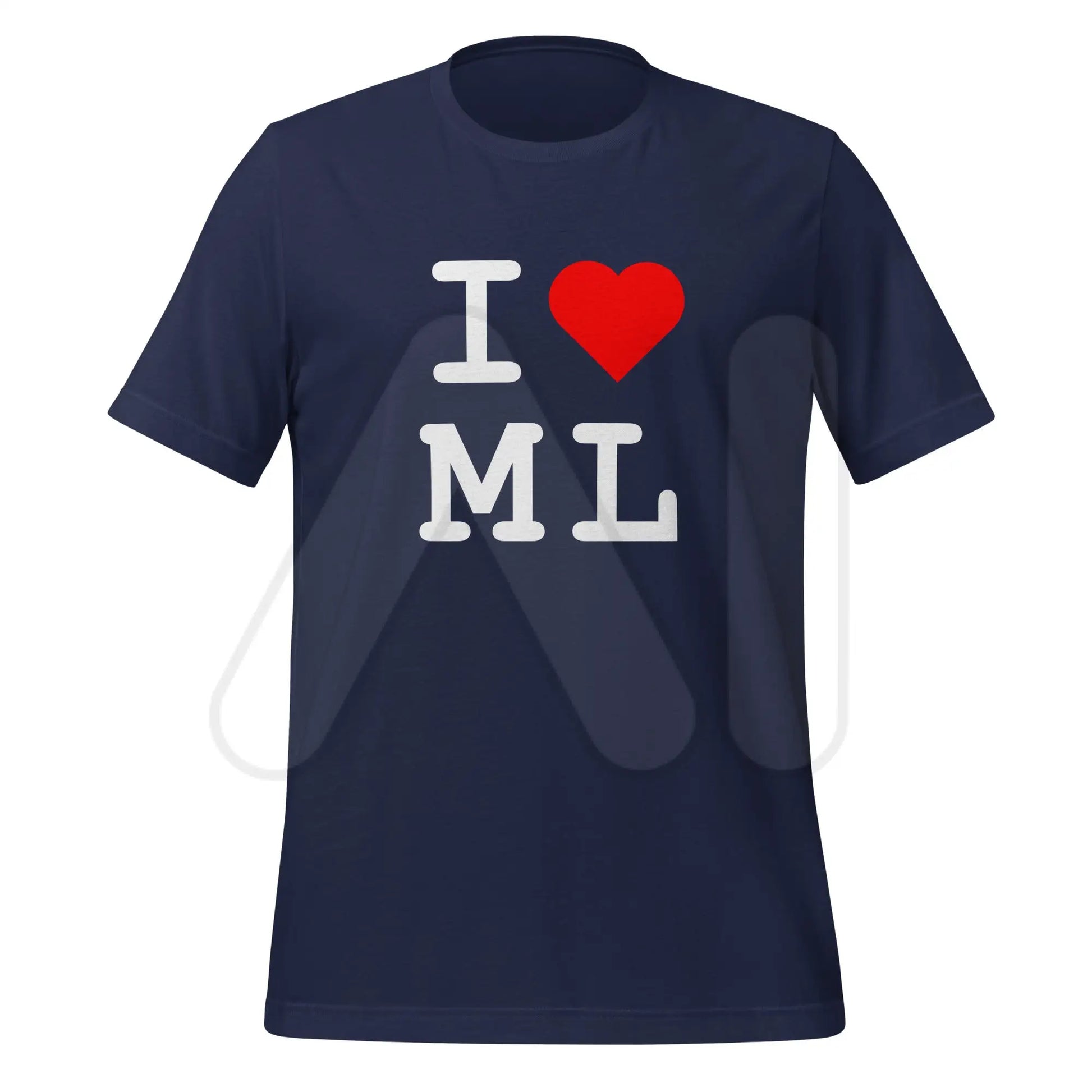 I Heart ML T-Shirt (unisex) - Navy / M